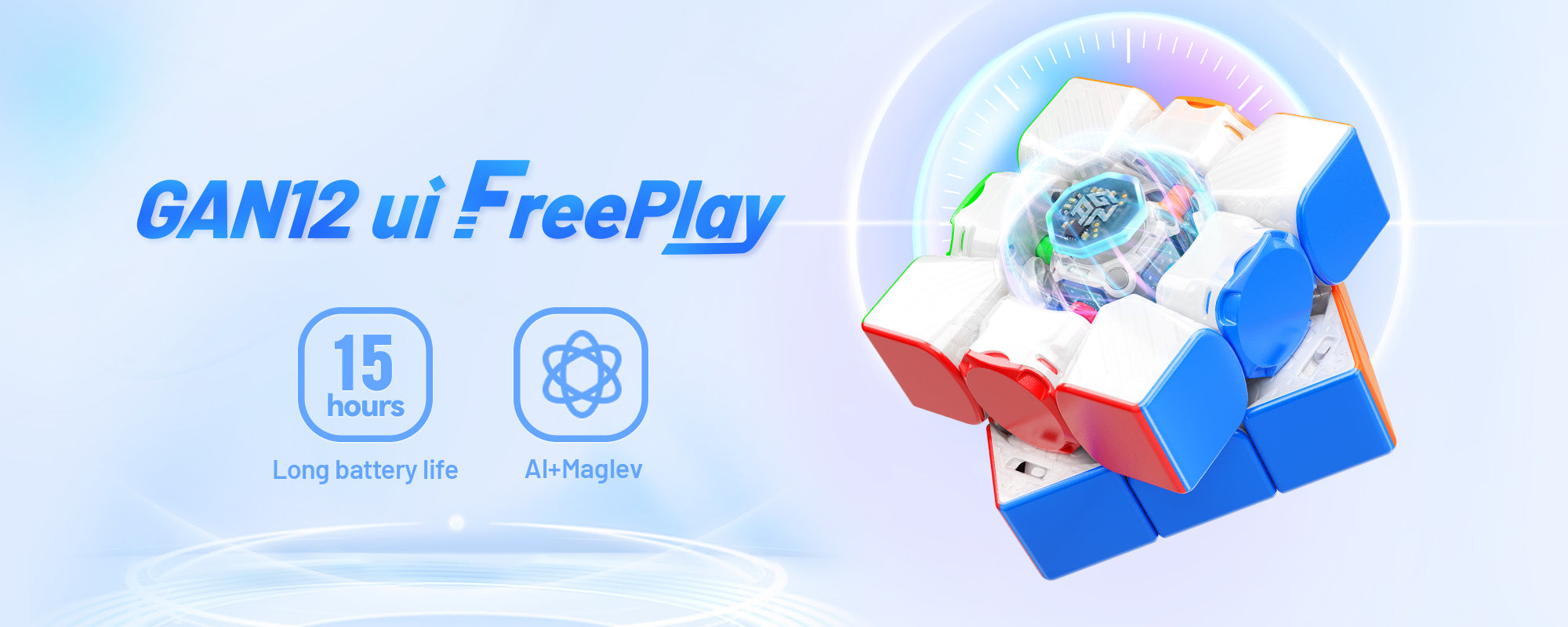 GAN 12 ui FreePlay Smart Cube