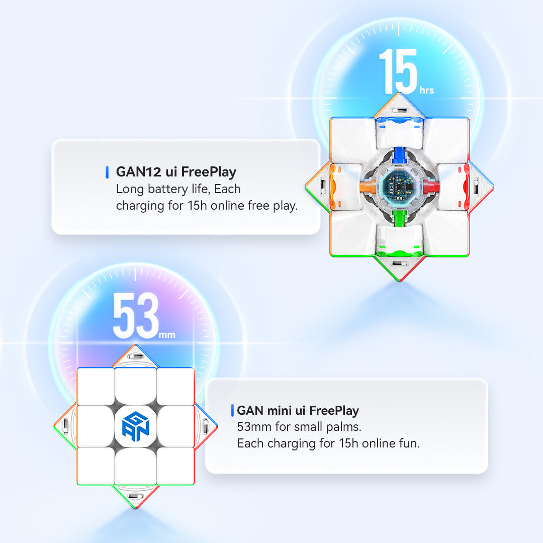 GAN Mini ui FreePlay スマート キューブ | GAN Cubes