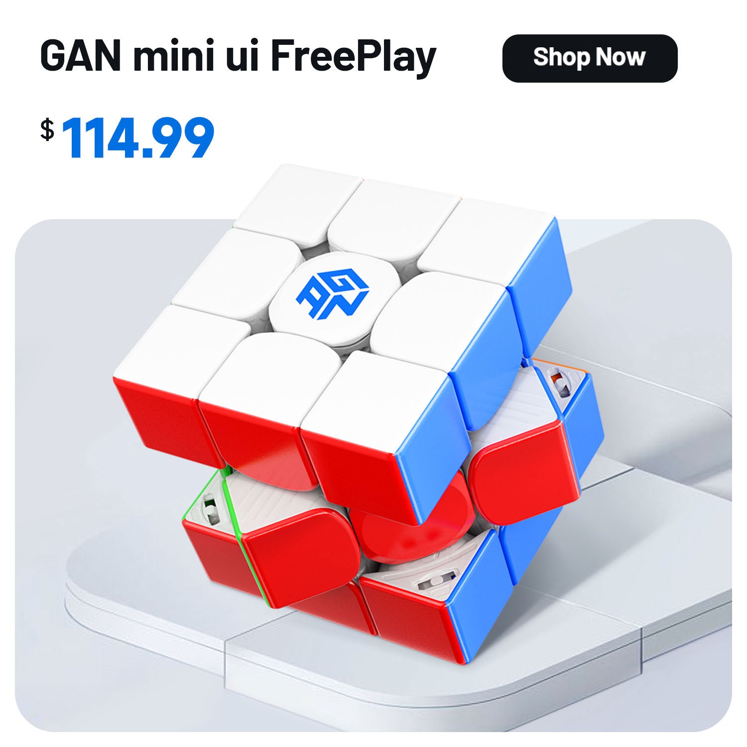gan mini ui freeplay smart cube