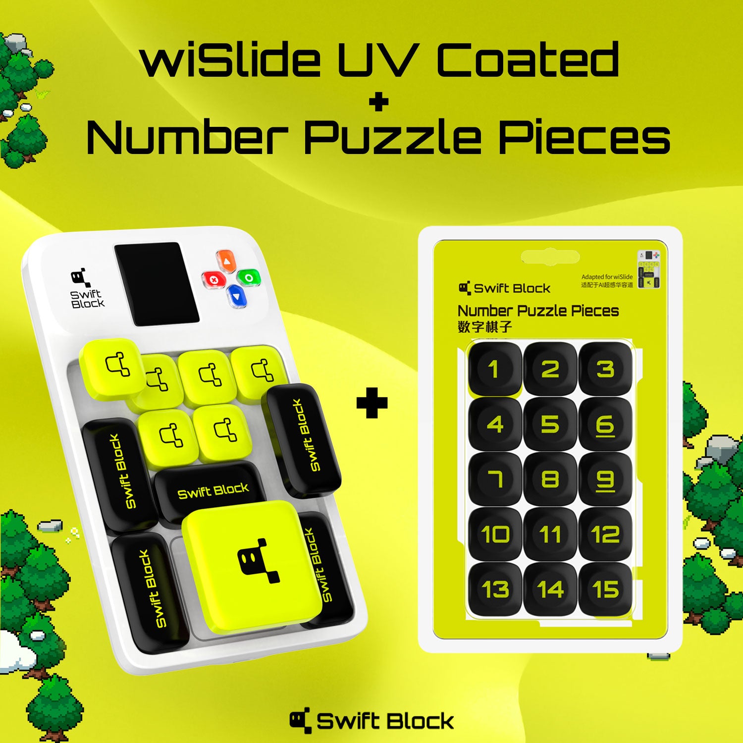 Swift Block WiSlide Puzzle Games 1000+ Challenges Brain Teaser